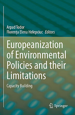 Couverture cartonnée Europeanization of Environmental Policies and their Limitations de 