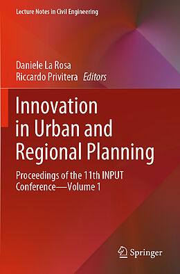 Kartonierter Einband Innovation in Urban and Regional Planning von 