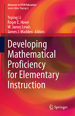 Livre Relié Developing Mathematical Proficiency for Elementary Instruction de 