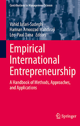 Kartonierter Einband Empirical International Entrepreneurship von 