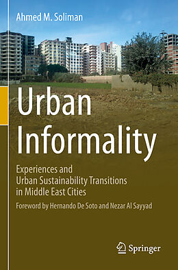 Couverture cartonnée Urban Informality de Ahmed M. Soliman