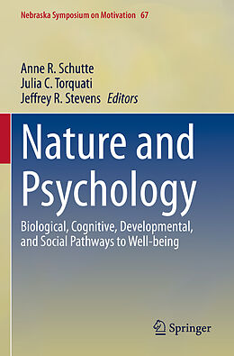 Couverture cartonnée Nature and Psychology de 