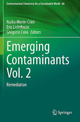 Couverture cartonnée Emerging Contaminants Vol. 2 de 