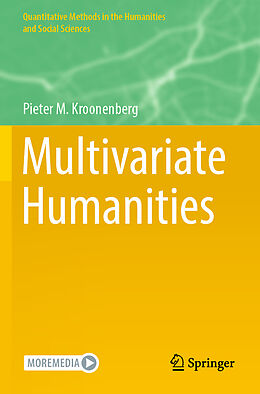 Couverture cartonnée Multivariate Humanities de Pieter M. Kroonenberg