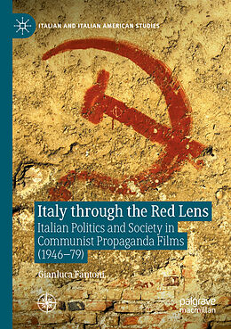 Kartonierter Einband Italy through the Red Lens von Gianluca Fantoni