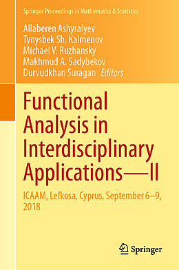 Fester Einband Functional Analysis in Interdisciplinary Applications II von 