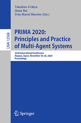 Kartonierter Einband PRIMA 2020: Principles and Practice of Multi-Agent Systems von 