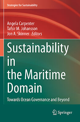 Couverture cartonnée Sustainability in the Maritime Domain de 