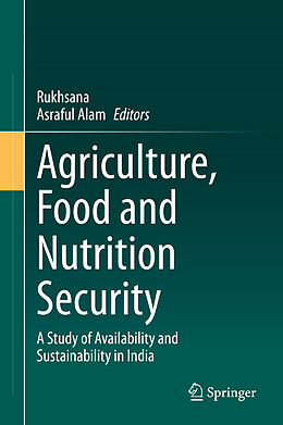 Fester Einband Agriculture, Food and Nutrition Security von 