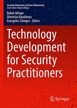 Livre Relié Technology Development for Security Practitioners de 