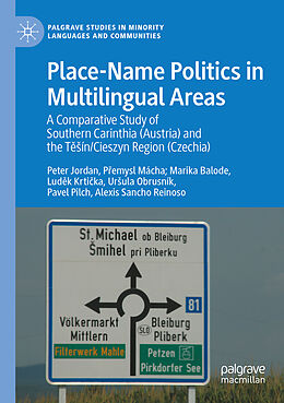 Couverture cartonnée Place-Name Politics in Multilingual Areas de Peter Jordan, P emysl Mácha, Marika Balode