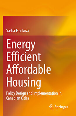 Couverture cartonnée Energy Efficient Affordable Housing de Sasha Tsenkova