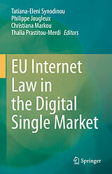 eBook (pdf) EU Internet Law in the Digital Single Market de 