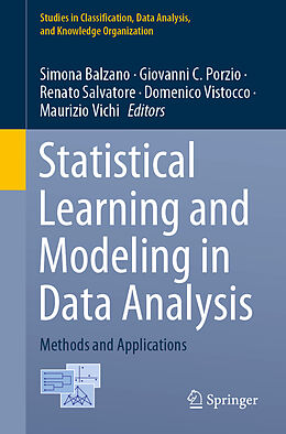 Kartonierter Einband Statistical Learning and Modeling in Data Analysis von 