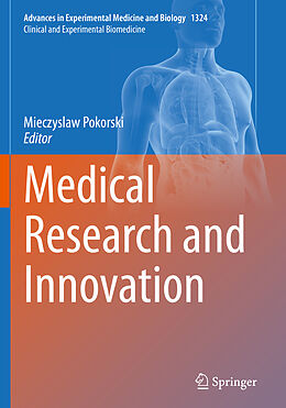 Couverture cartonnée Medical Research and Innovation de 