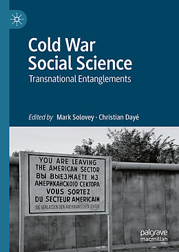 Livre Relié Cold War Social Science de 