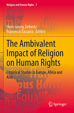 Couverture cartonnée The Ambivalent Impact of Religion on Human Rights de 