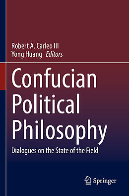 Couverture cartonnée Confucian Political Philosophy de 