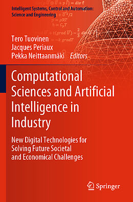 Couverture cartonnée Computational Sciences and Artificial Intelligence in Industry de 