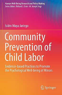 Kartonierter Einband Community Prevention of Child Labor von Isidro Maya Jariego