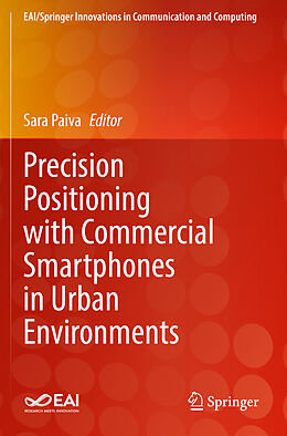 Couverture cartonnée Precision Positioning with Commercial Smartphones in Urban Environments de 