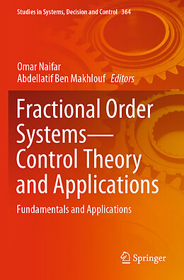 Couverture cartonnée Fractional Order Systems Control Theory and Applications de 