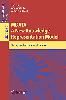 Kartonierter Einband MDATA: A New Knowledge Representation Model von 