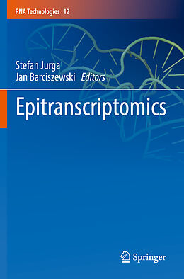 Couverture cartonnée Epitranscriptomics de 
