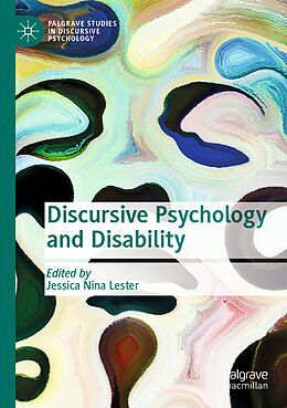 Couverture cartonnée Discursive Psychology and Disability de 