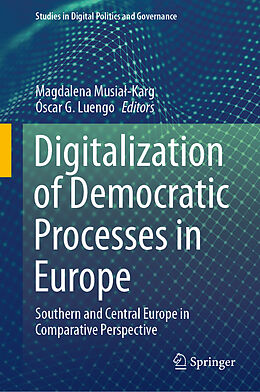 Livre Relié Digitalization of Democratic Processes in Europe de 