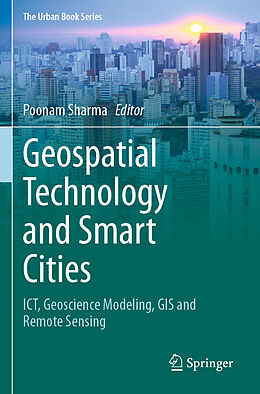 Couverture cartonnée Geospatial Technology and Smart Cities de 