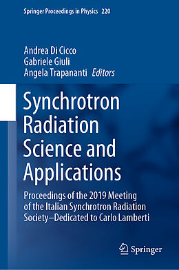 Fester Einband Synchrotron Radiation Science and Applications von 
