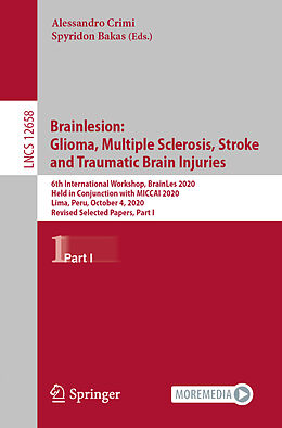 E-Book (pdf) Brainlesion: Glioma, Multiple Sclerosis, Stroke and Traumatic Brain Injuries von 