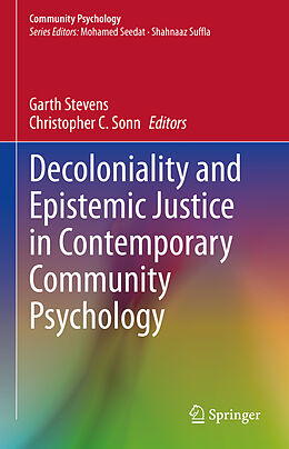 Livre Relié Decoloniality and Epistemic Justice in Contemporary Community Psychology de 