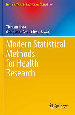 Couverture cartonnée Modern Statistical Methods for Health Research de 