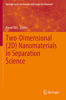 Couverture cartonnée Two-Dimensional (2D) Nanomaterials in Separation Science de 