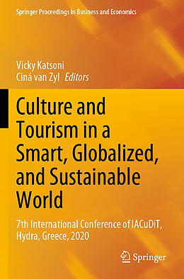 Couverture cartonnée Culture and Tourism in a Smart, Globalized, and Sustainable World de 