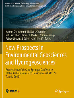 Couverture cartonnée New Prospects in Environmental Geosciences and Hydrogeosciences de 