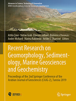 Livre Relié Recent Research on Geomorphology, Sedimentology, Marine Geosciences and Geochemistry de 