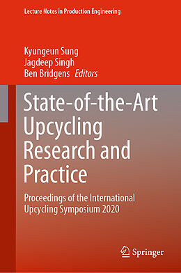 Livre Relié State-of-the-Art Upcycling Research and Practice de 