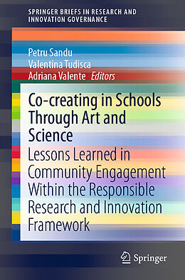 Couverture cartonnée Co-creating in Schools Through Art and Science de 