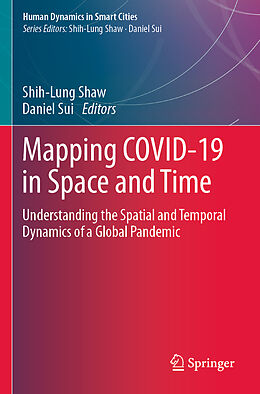 Couverture cartonnée Mapping COVID-19 in Space and Time de 