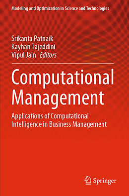 Couverture cartonnée Computational Management de 