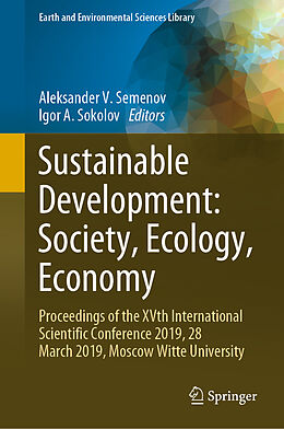 Fester Einband Sustainable Development: Society, Ecology, Economy von 