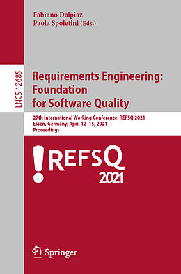 E-Book (pdf) Requirements Engineering: Foundation for Software Quality von 