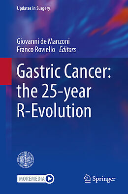 Couverture cartonnée Gastric Cancer: the 25-year R-Evolution de 