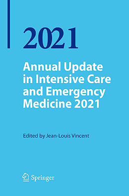 Couverture cartonnée Annual Update in Intensive Care and Emergency Medicine 2021 de 