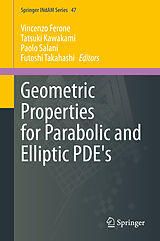 eBook (pdf) Geometric Properties for Parabolic and Elliptic PDE's de 