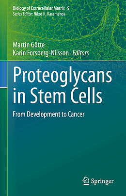 Livre Relié Proteoglycans in Stem Cells de 