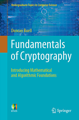 Couverture cartonnée Fundamentals of Cryptography de Duncan Buell